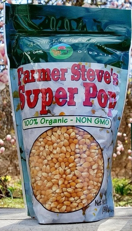 Farmer Steve's Super Pop Popcorn Pouch 