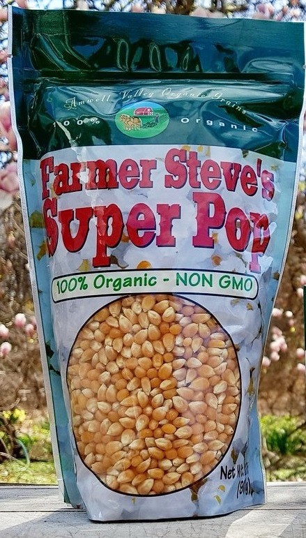 Farmer Steve's Super Pop Popcorn Pouch